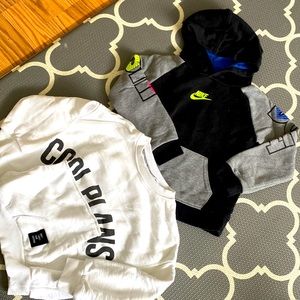 2 sweatshirts- Nike & Zara